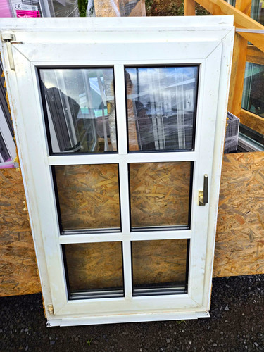 Hausfenster kunststoff 60x100 - hausfenster,
