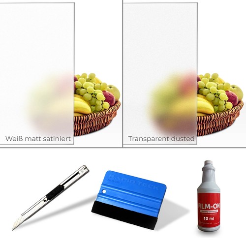 Milchglasfolie - , (7,8€/m²)