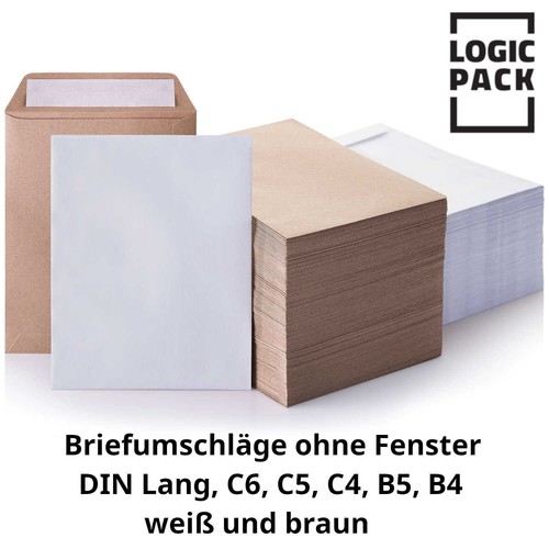 Briefumschlag din lang c5 - c6,