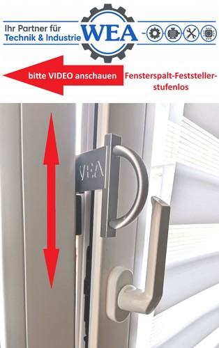 Fensterfeststeller stufenlos